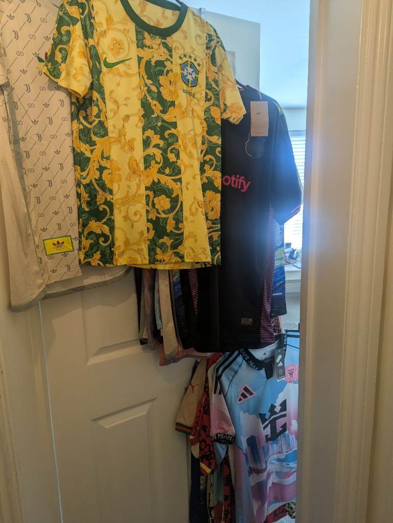 Football shirts 