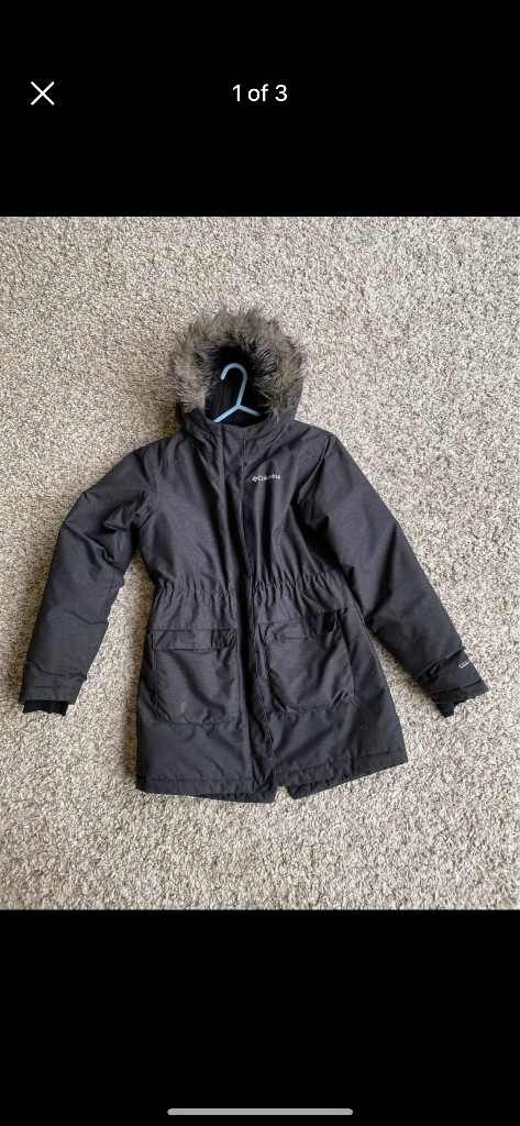 Children’s Columbia Nordic Strider Coat, Size L, Ages 10-14