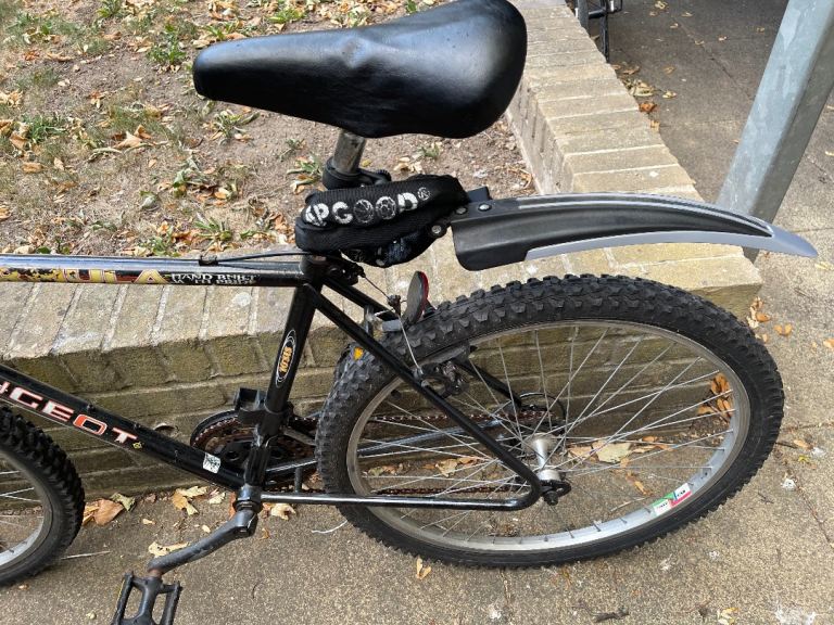 Peugeot Black Hybrid Bike - Good Condition