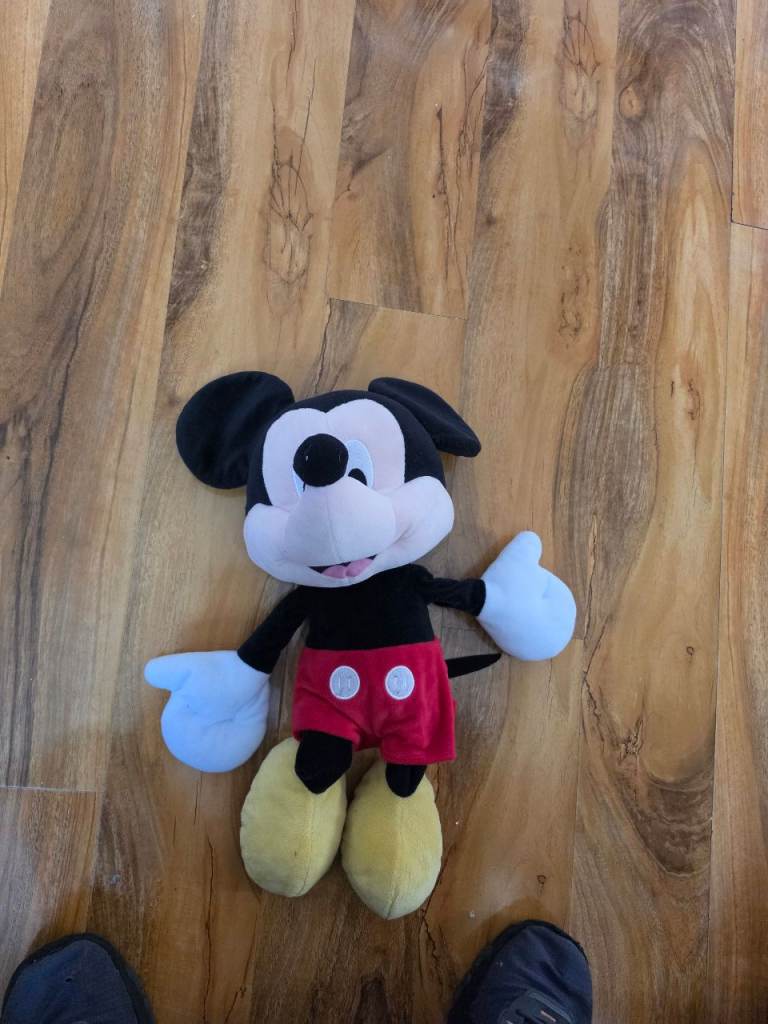Disney Mickey Mouse Plush Toy – Good Condition