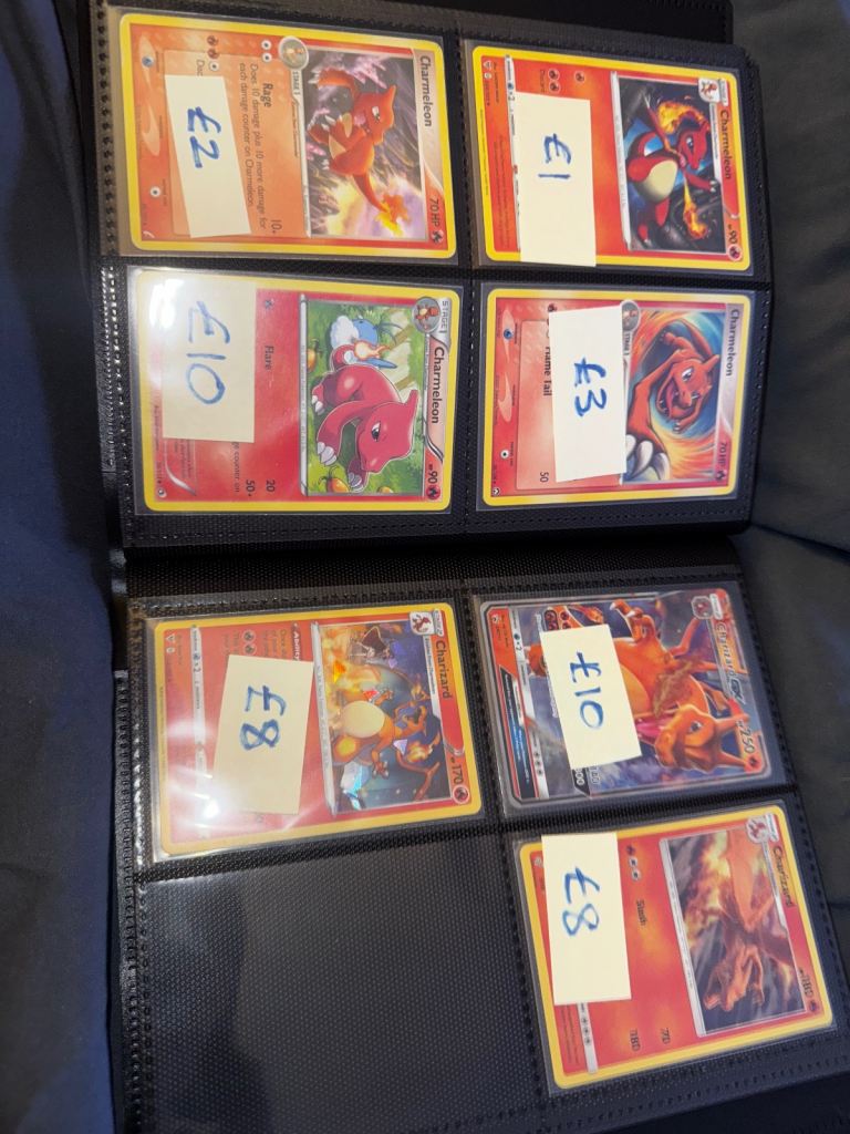 Pokemon Cards TCG Various Prices