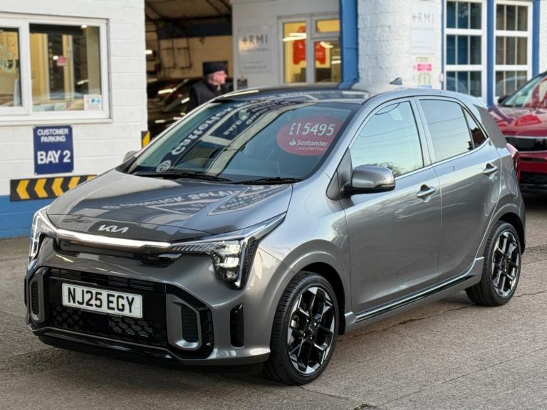 2025 Kia Picanto 1.0 GT-Line 5dr, UNDER 1200 MILES, JULY 2032 KIA WARRANTY,  HATCHBACK Petrol Manual