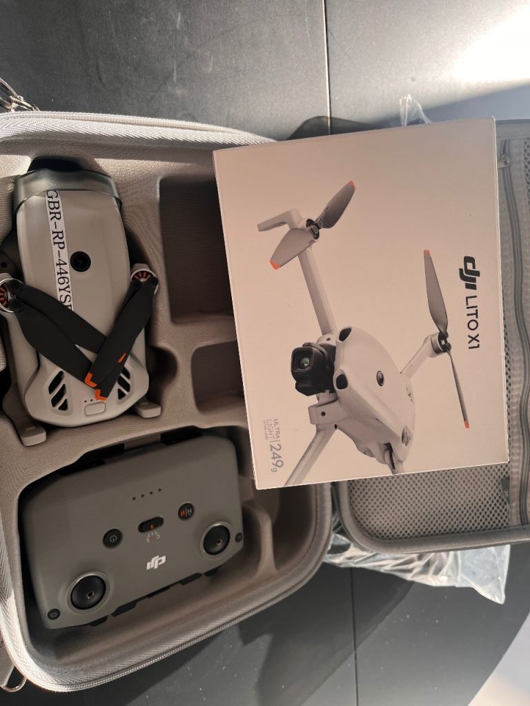 DJI LITO X1 Drone with Controller and Carry Case – As Good As New
