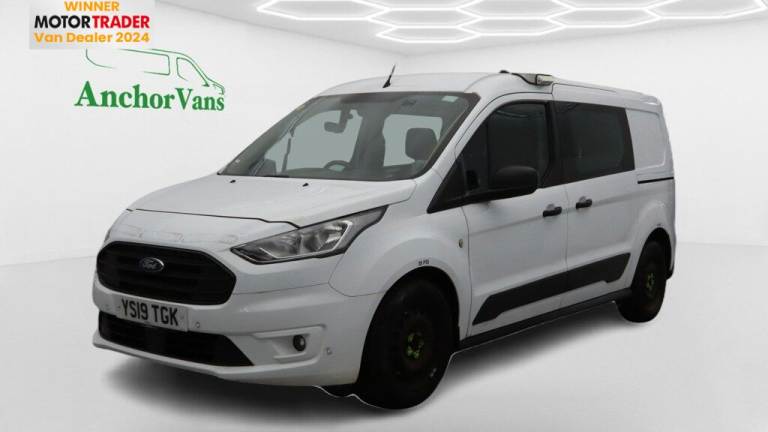 2019 Ford Transit Connect LWB L2H1 Low Roof Trend 230 Air Con Camera Sensors EURO 6 Panel Van Die...