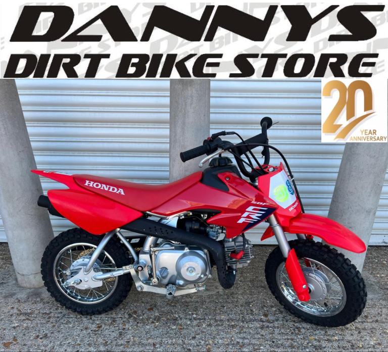 DANNYS DIRT BIKES LIGHT USE HONDA CRF 50 2025 CRF50 KIDS STARTER BIKE 