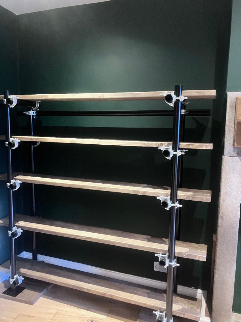 Industrial Style Shelving Unit