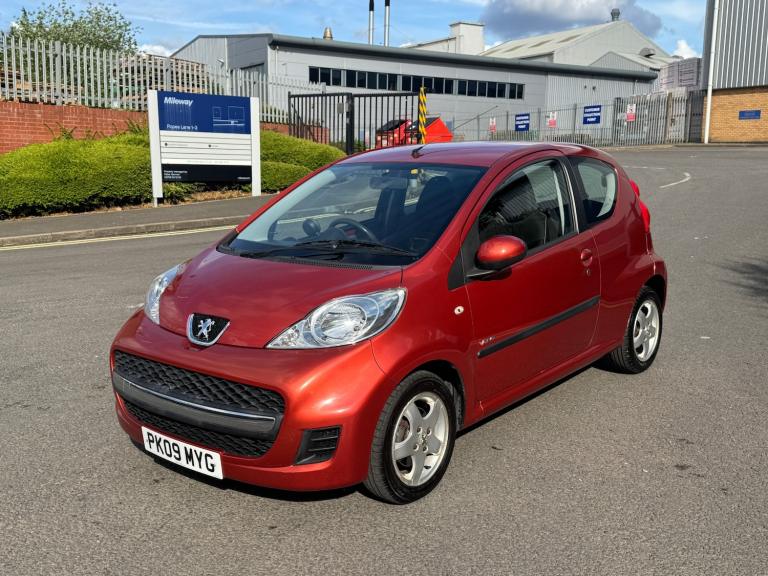 2009 Peugeot 107 1.0 Verve 3dr HATCHBACK Petrol Manual