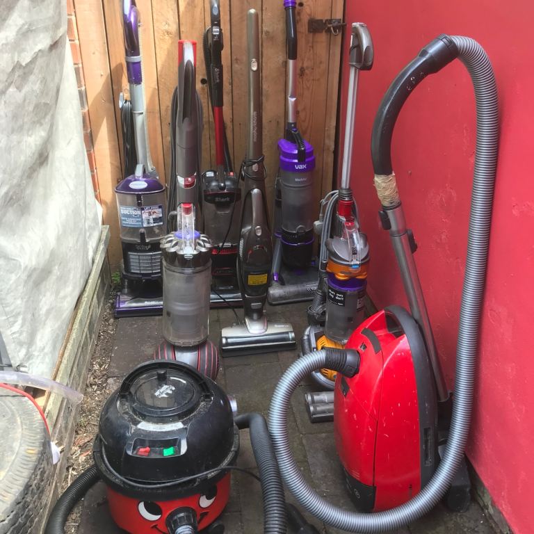 Job lot of 8 vacuum cleaners including  Dyson ball