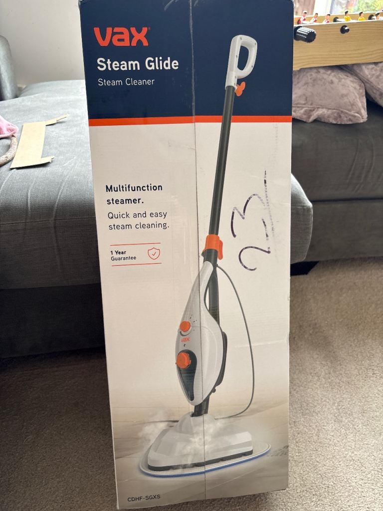Brand new in the box Vax Steam cleaner 