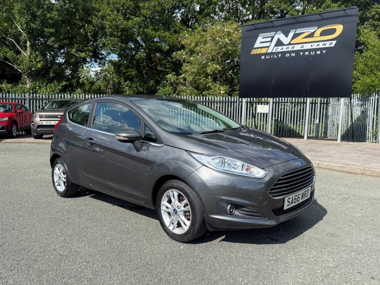 2016 66 REG FORD FIESTA ZETEC 1.25 PETROL MANUAL 3 DOOR HATCHBACK ULEZ COMPLIANT