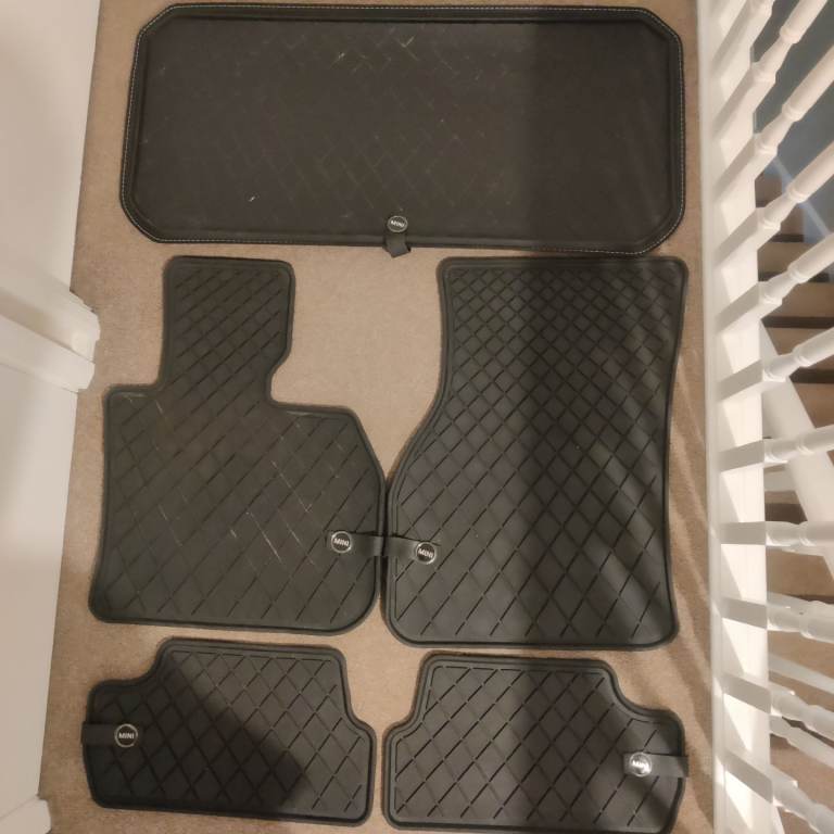 Genuine 2019 mini cooper S floor mats and boot liner