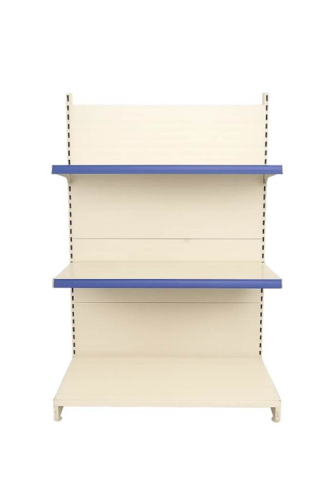 used Tegometall shelving bays – each unit includes 3 shelves and is priced to clear at just £60