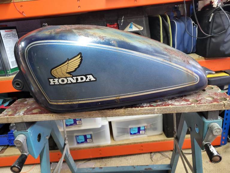 Honda cx500c fuel tank 