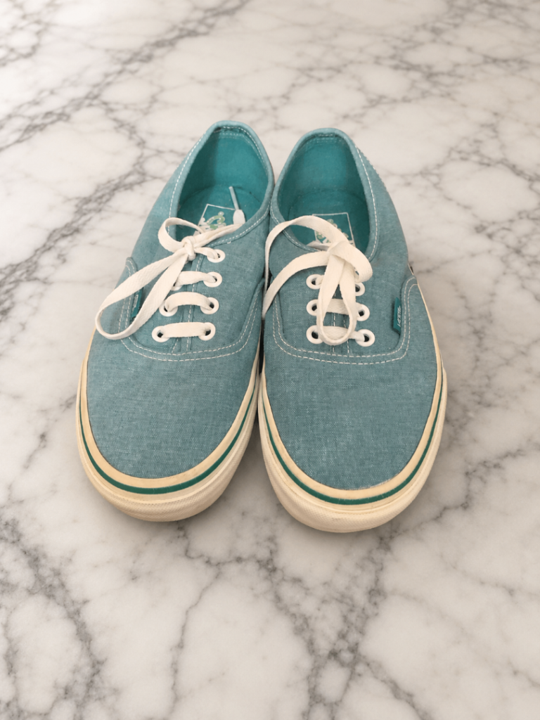 Vans Authentic Trainers - Teal Blue, UK Size 5