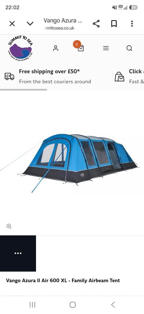 Wanted vango azura ii skysheild
