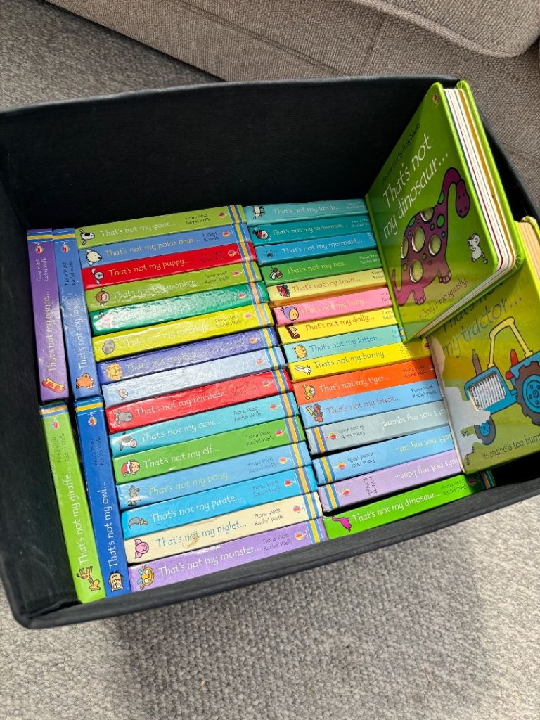 That’s not my books