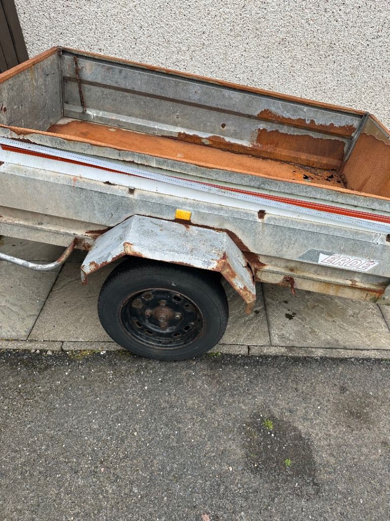 Erde 6x4 trailer 