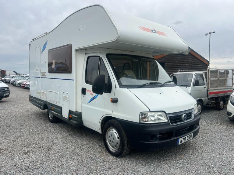 2000 Fiat DUCATO 10 MWB CI MOTORHOME 5 BERTH TOILET COOKER OVER SHOWER  Diesel Manual