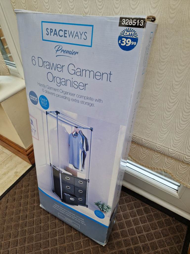 image for Bedroom furniture clothes hanging drawers  wardrobe 