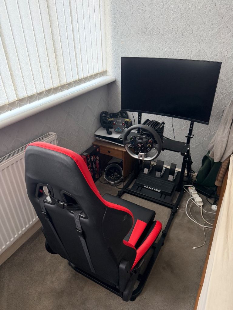 FANATEC GT DD pro Racing Simulator Setup 