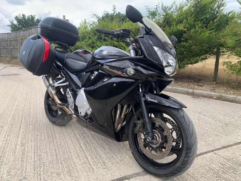 2007 SUZUKI GSF1250 SA K7 BANDIT GSF 125 ABS FULL LUGGAGE TOURER BLACK GSX1250