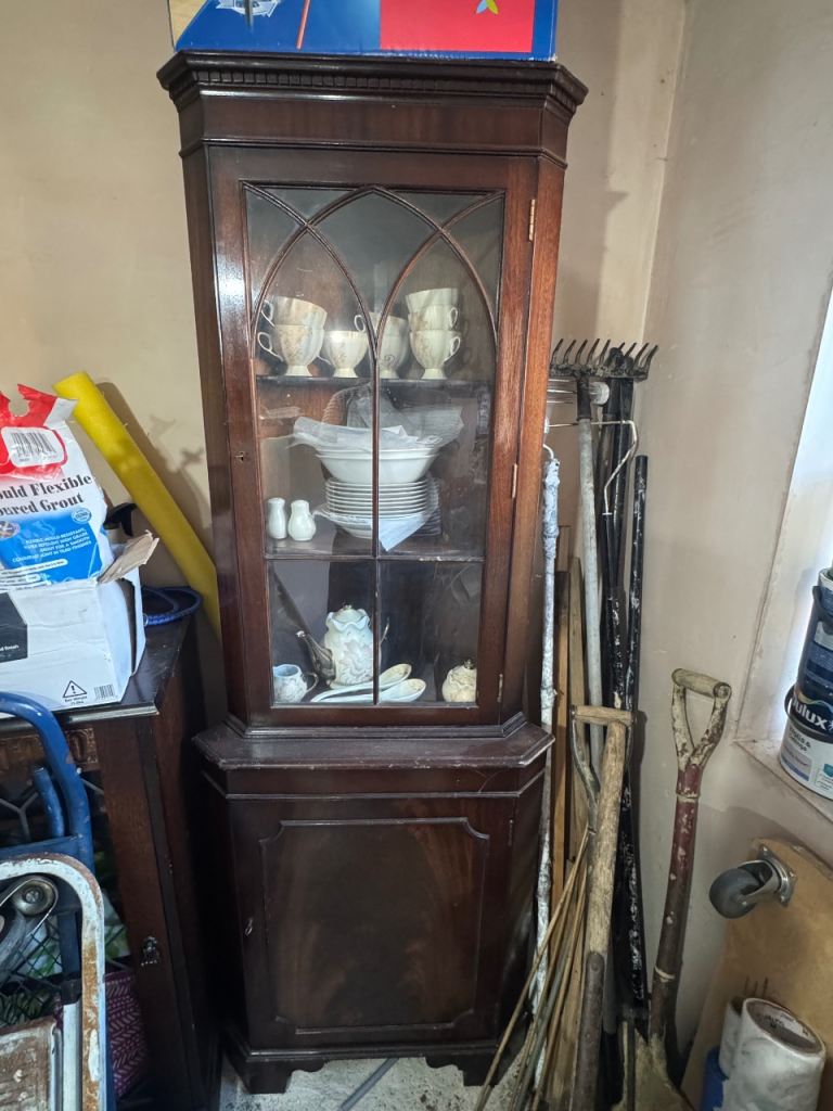 Antique Corner Cabinet - Collection Only!