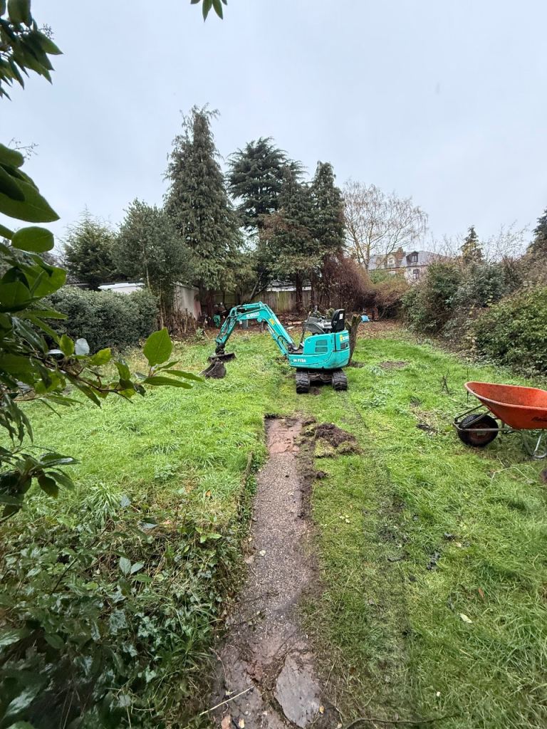 Builder and digger hire with driver