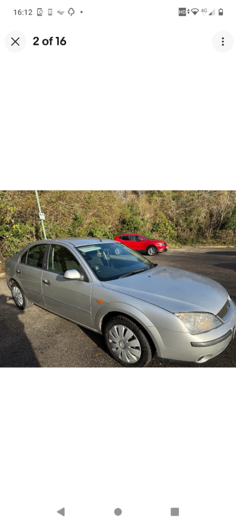 Ford, MONDEO, Hatchback, 2002, Manual, 1798 (cc), 5 doors