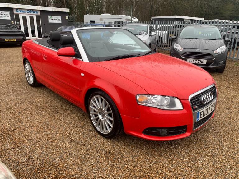 2007 Audi A4 3.2 FSI Quattro S Line 2dr Tip Auto CONVERTIBLE Petrol Automatic