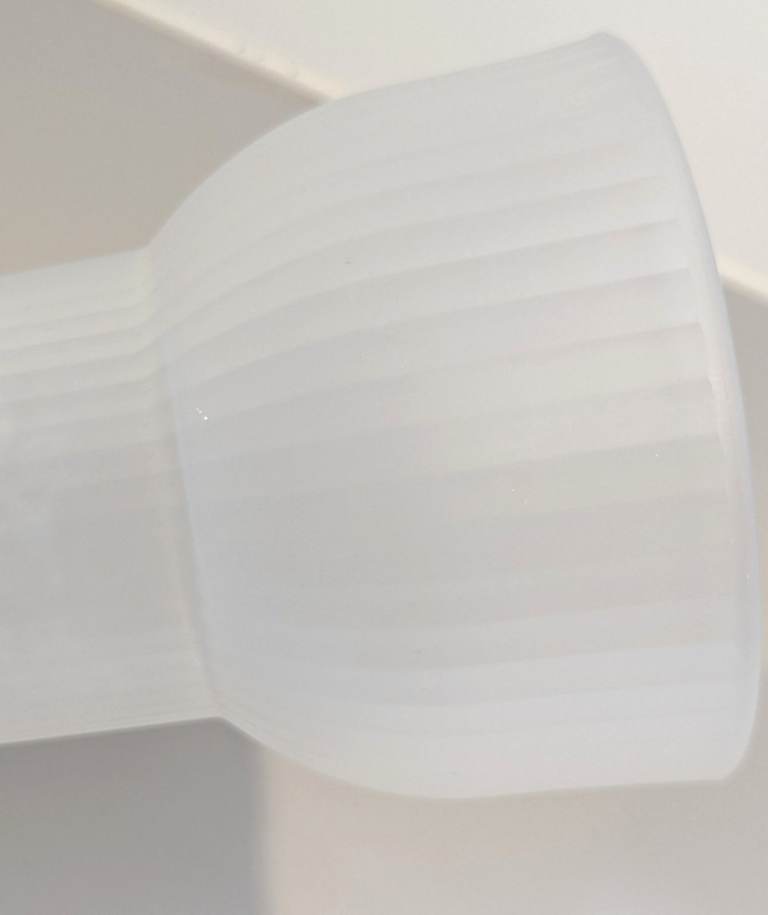 KEUCO APOLLO GLASS TOILET BRUSH HOLDER & CHROME GOLD BRACKET 19cm H x 17.7cm D