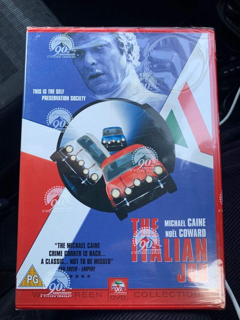 The Italian Job DVD unopened