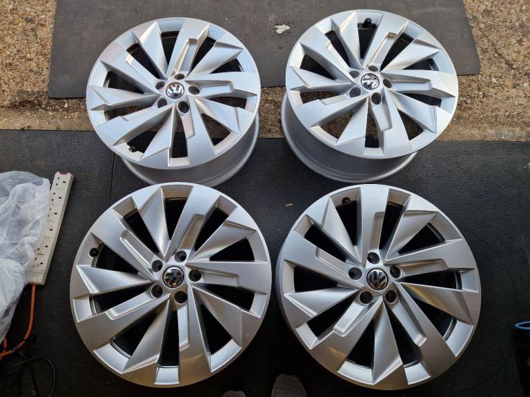 4x 19" Skoda Kodiaq alloy wheels (5x112) Volkswagen Audi Seat Cupra