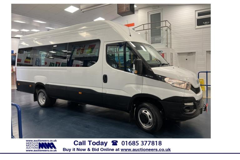 2016 Iveco Daily 3.0D 148PS 4100WB 9 SEAT DISABLED MINIBUS C/W ACCESS LIFT. ---------------- NA D...