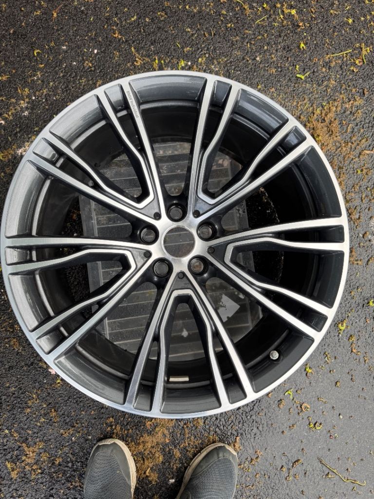 BMW X3 G01 X4 G02 21" REAR DIAMOND CUT ALLOY WHEEL 8043671 
