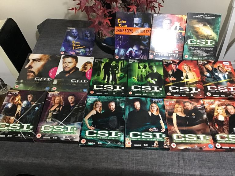 CSI DVD Box Sets - Various Seasons, Good Condition
