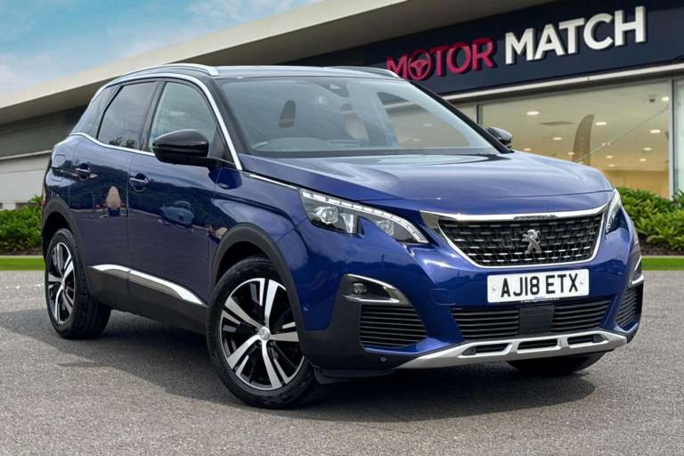 2018 Peugeot 3008 1.2 PureTech GT Line Euro 6 (s/s) 5dr SUV PETROL Manual
