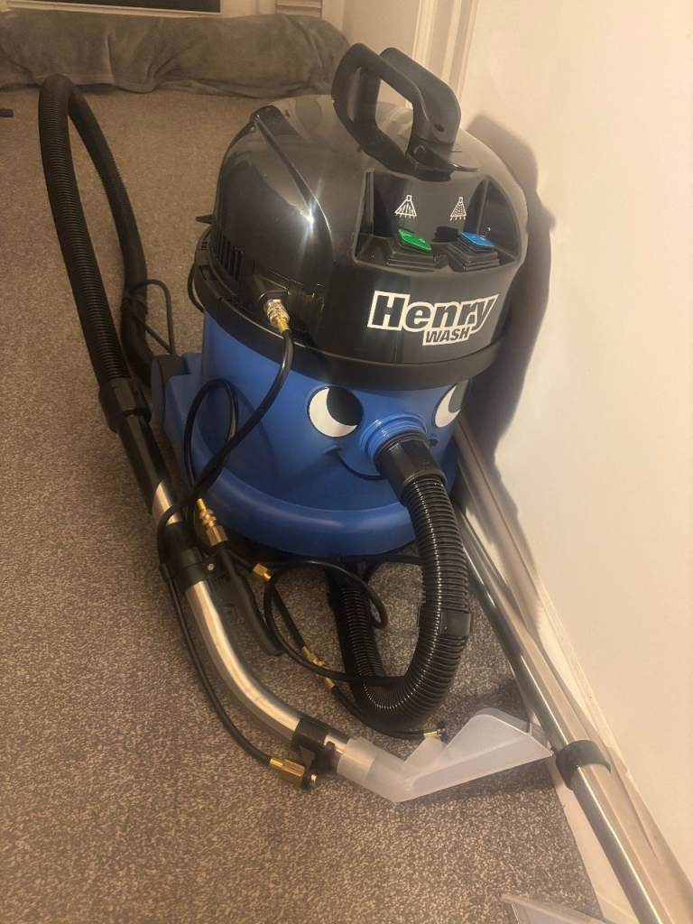 Henry wash carpet cleaner empty box