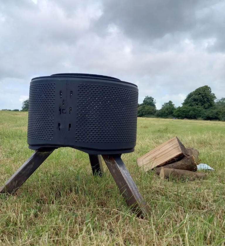 Washing Machine Drum Fire Pit