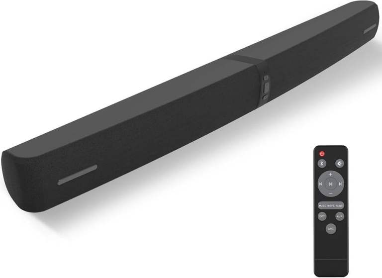 Soundbar with Remote Control – Black, As Good As New