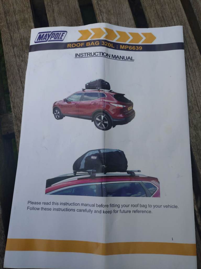 Car Roof Bag and Frame