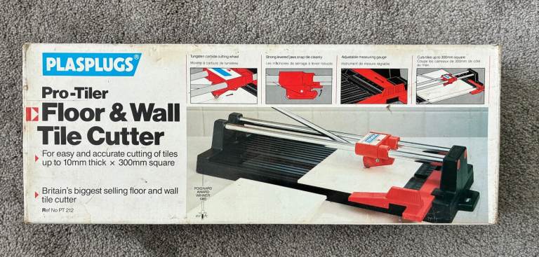 Floor and Wall Tile Cutter - Plasplug Pro-Tiler