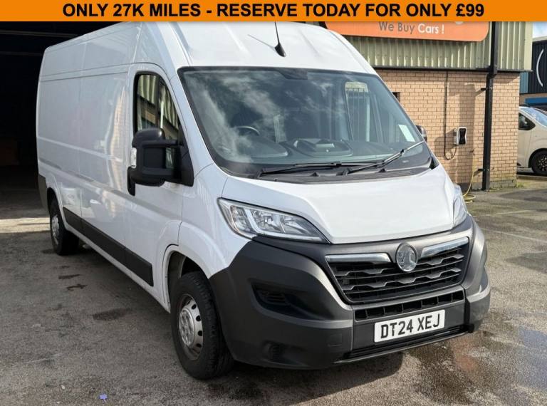 2024 Vauxhall Movano 2.2 CDTi 3500 BiTurbo Prime Panel Van 5dr Diesel Manual FWD L3 H2 Euro 6 (s ...