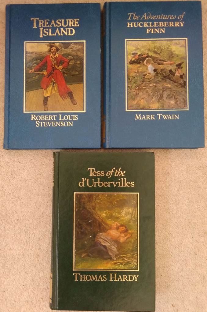 The Great Writers Library 1987 x 3 HB Books