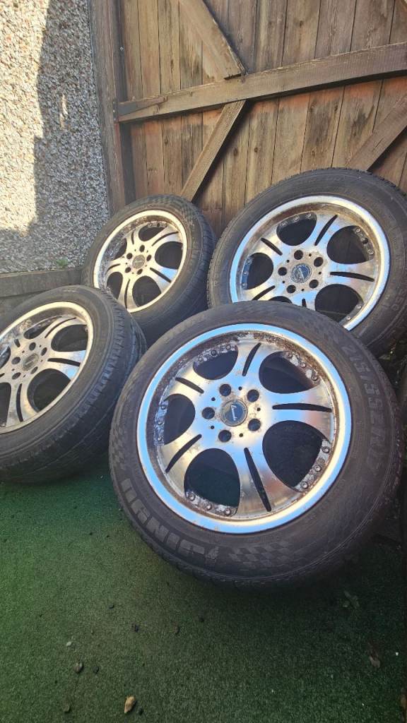 17" Bridgestone Lowenzahn ALLOYS - 5X114.3 - JDM