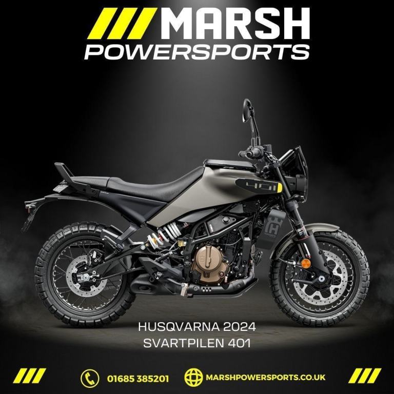 Husqvarna Svartpilen 401 2024 - Husqvarna Dealer - REDUCED! 0% Finance Available