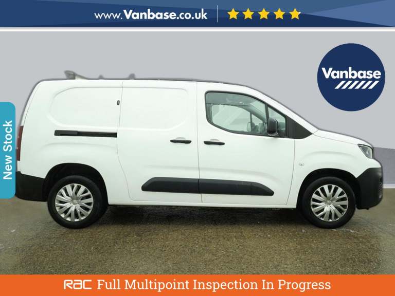 2022 Peugeot Partner 1.5 BlueHDi 950 Professional Premium Long Panel Van 6dr Diesel Manual LWB E ...