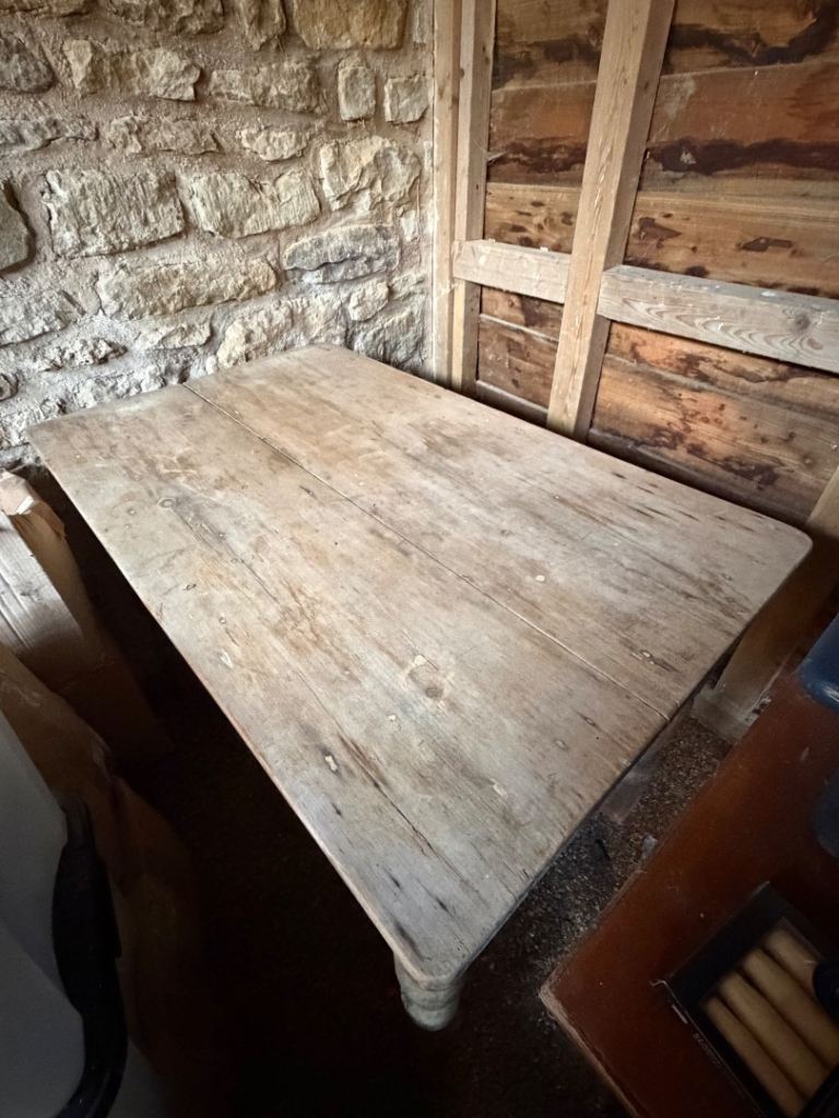 Solid Wood Dining Table ***Free to Collect***