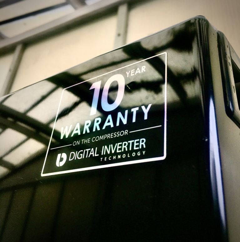 image for SAMSUNG SMOOTH ❤️ BLACK ❤️DIGITAL FROST FREE POLISHED BLACK ☑️❄️AIR FLOW SYSTEM TECHNOLOGY 