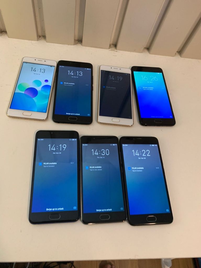 Meizu smartphone Android  Dual sim 32 GB unlocked almost in brand new condition, big screen 