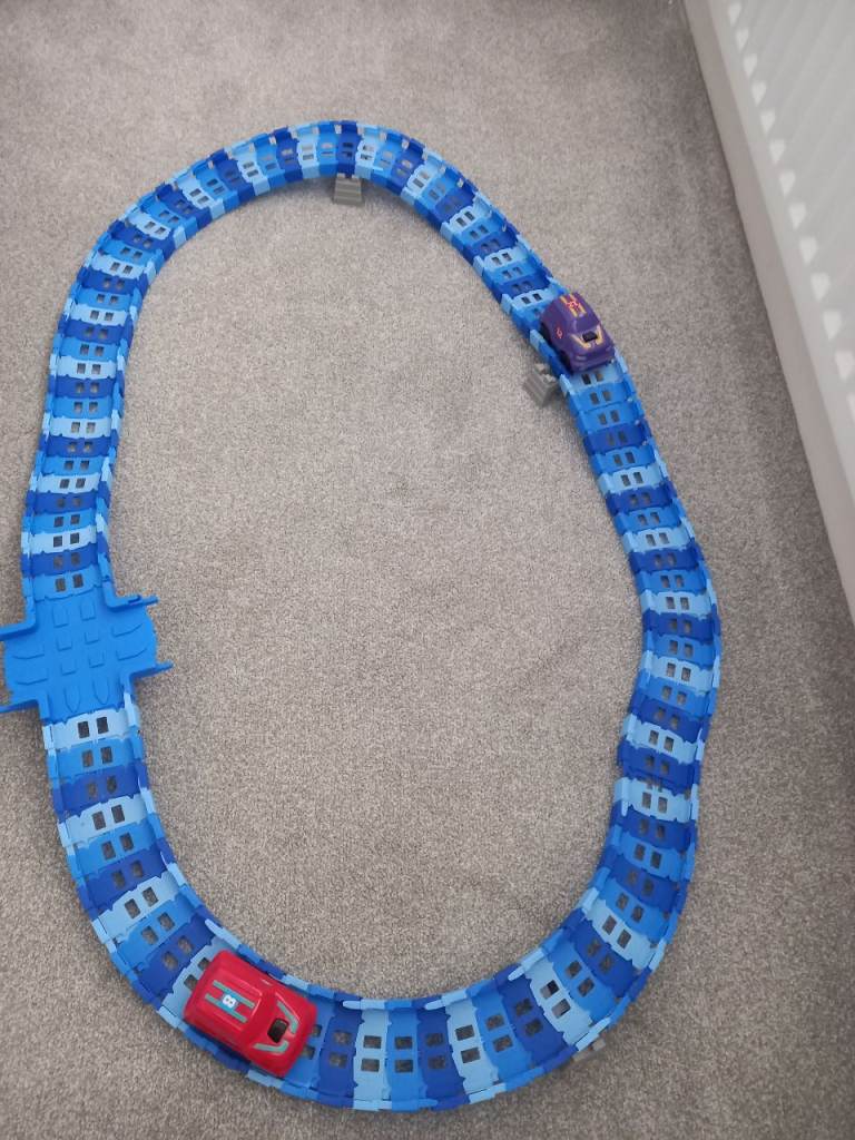 Car and track